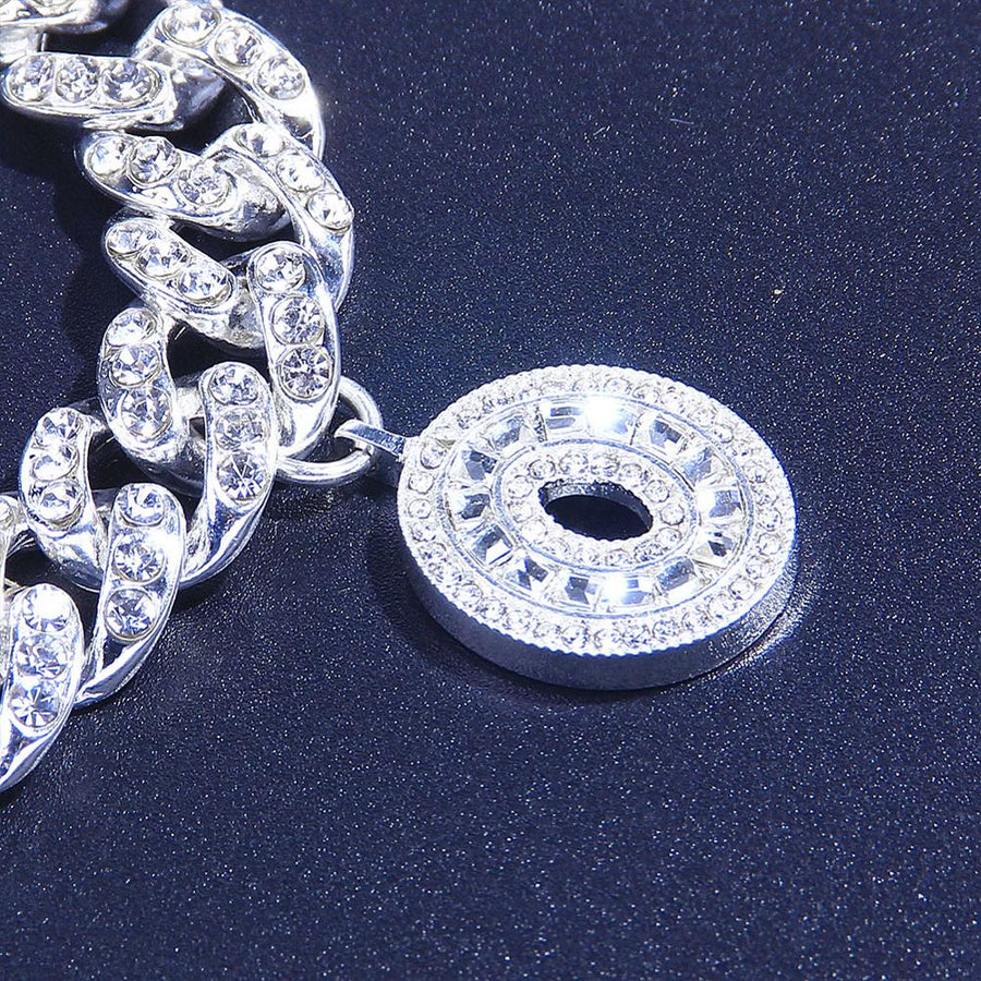 Initial Cuban Link Anklet