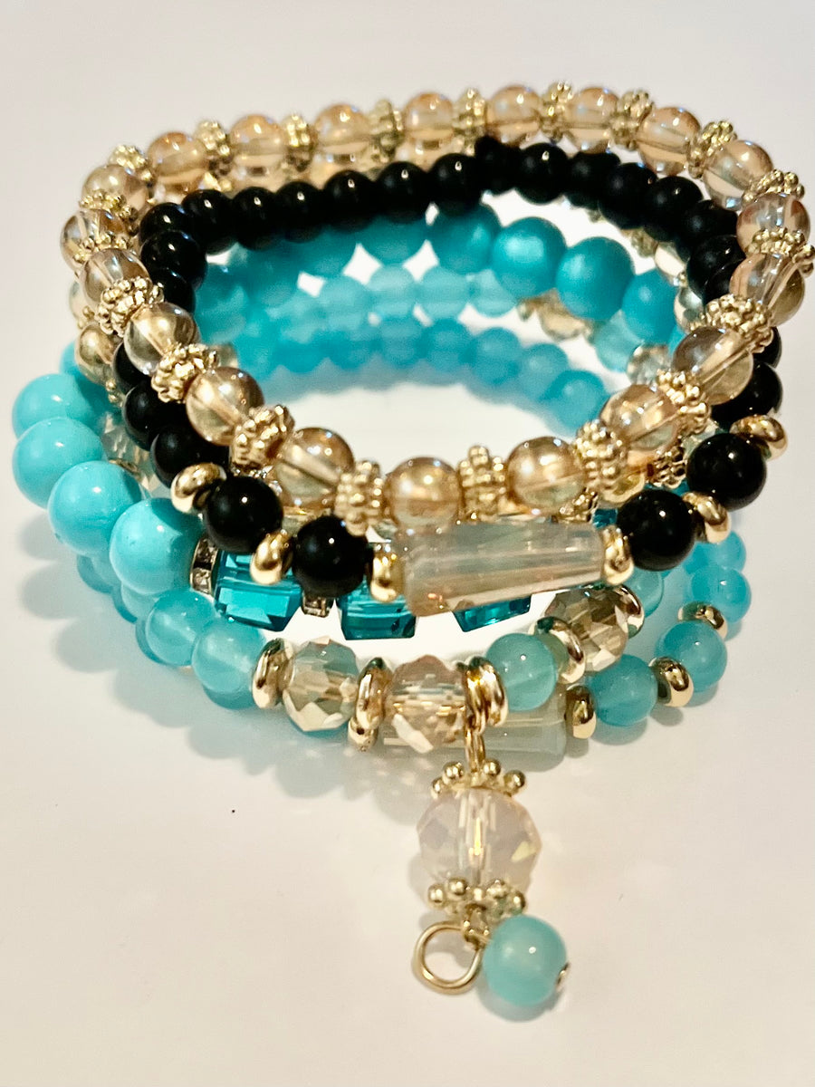 Assorted Bohemian Beaded Bracelet Sets