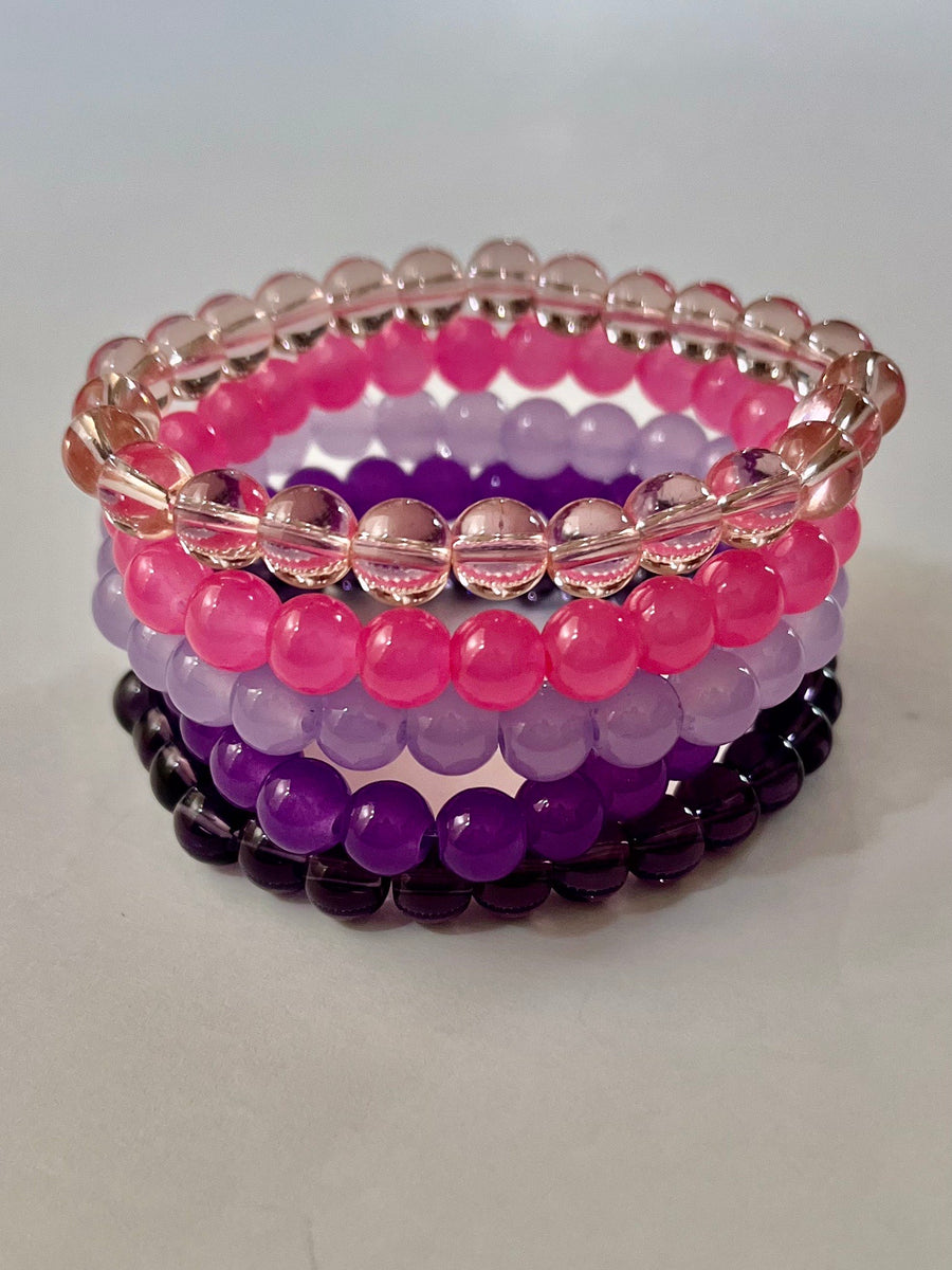 Crystal Beaded Bracelets