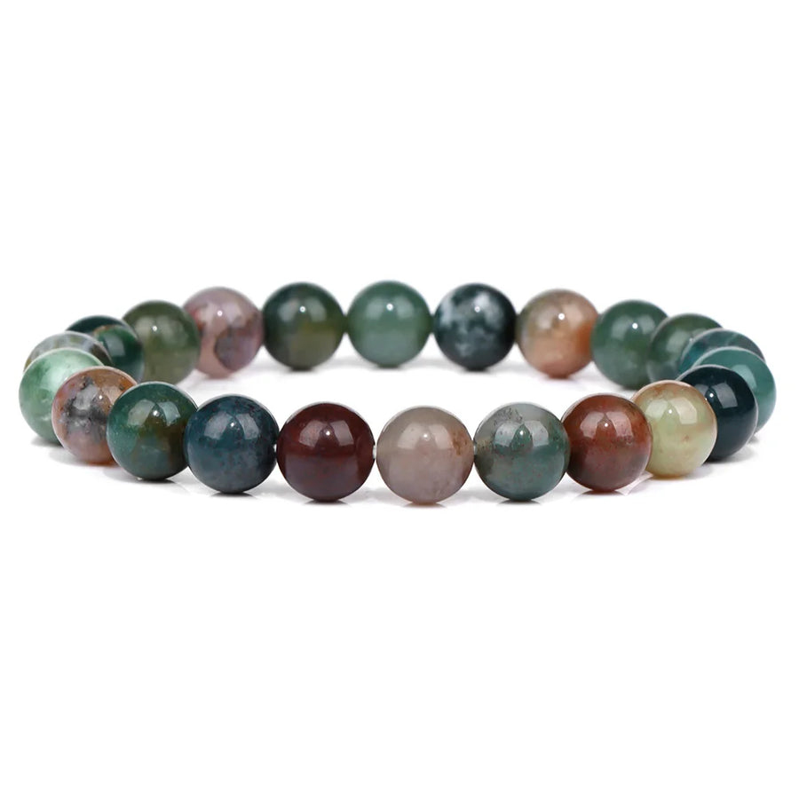 Handmade Natural Stone Beaded Bracelet