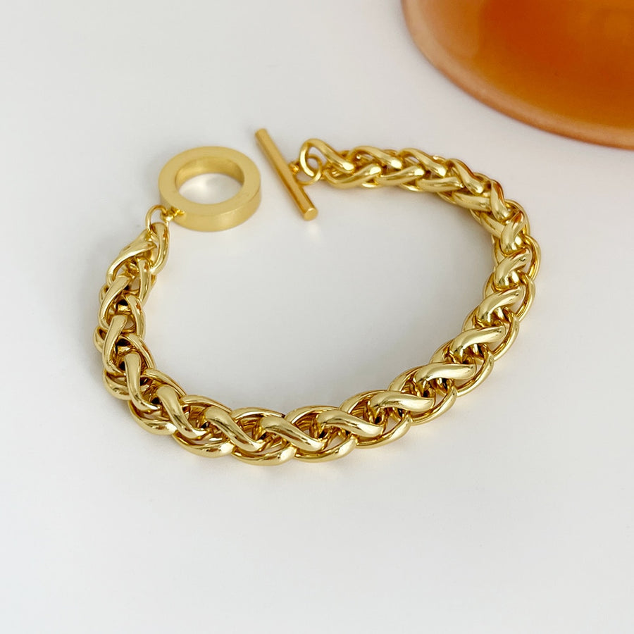 Gold Stackable Bracelets