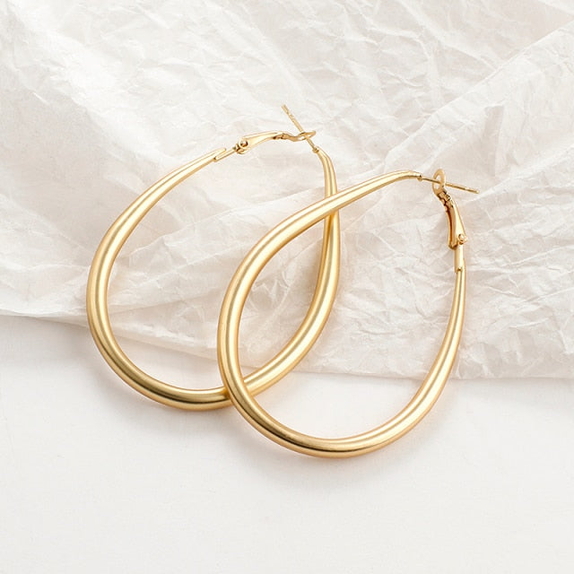 Gold Fashion Earrings