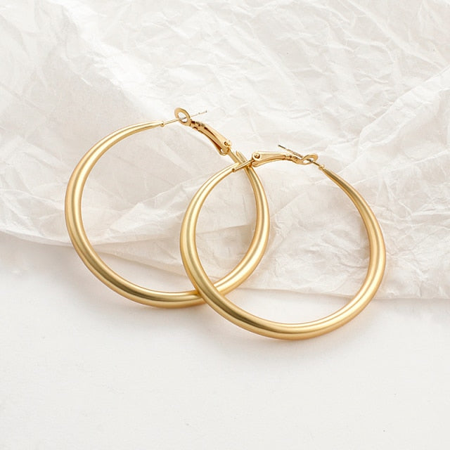 Gold Fashion Earrings