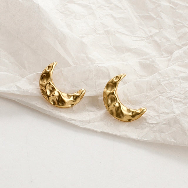 Gold Fashion Earrings