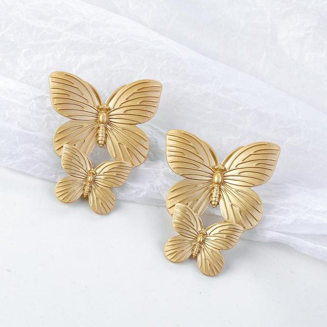 Gold Fashion Earrings