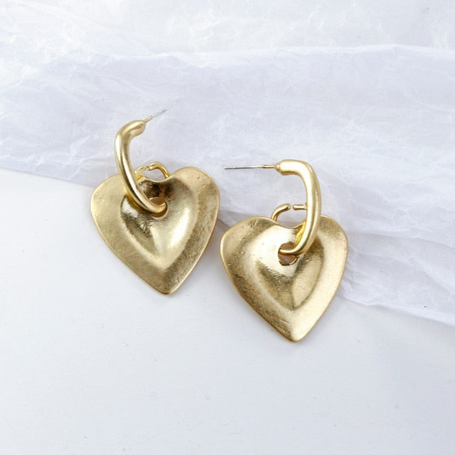 Gold Fashion Earrings